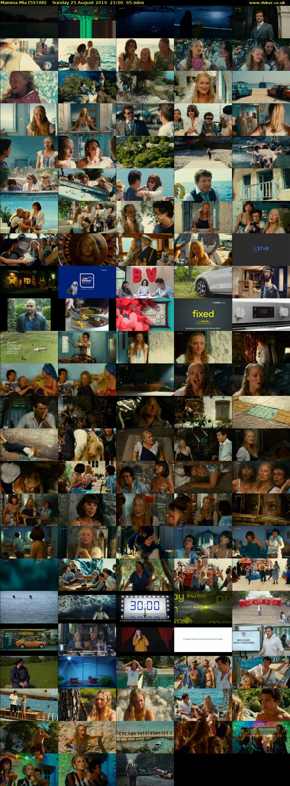 Mamma Mia (5STAR) Sunday 25 August 2019 21:00 - 22:05
