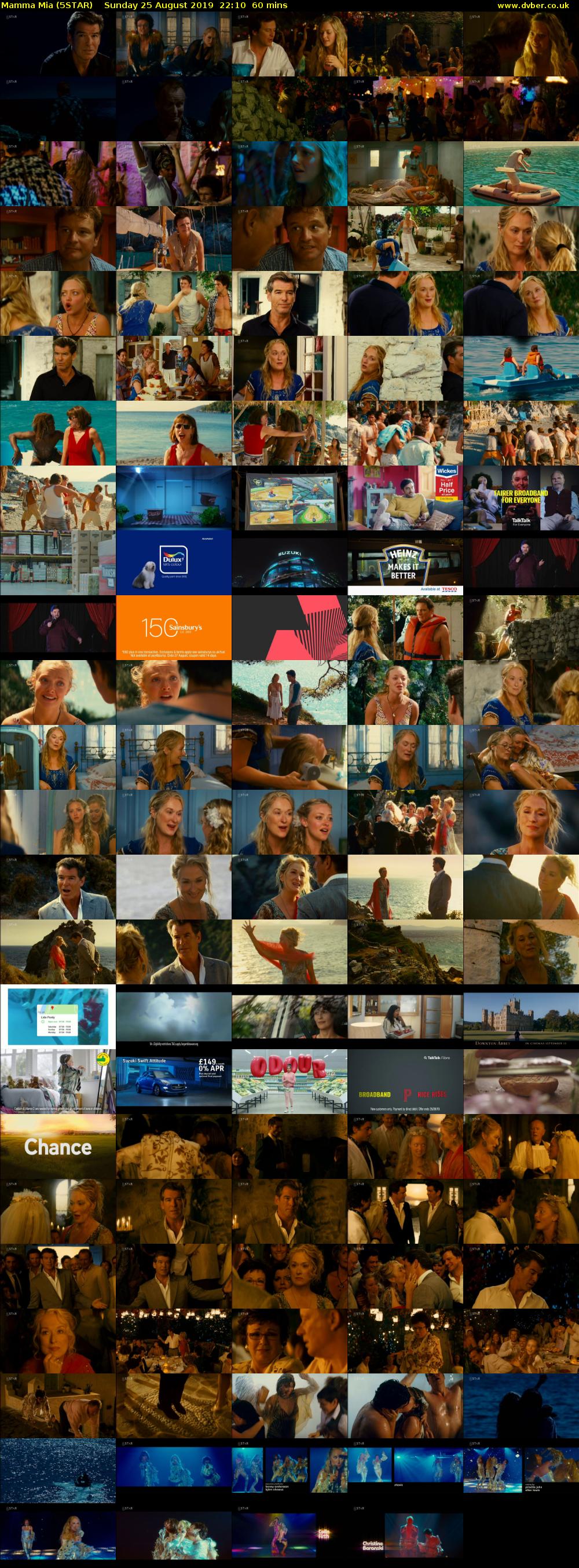 Mamma Mia (5STAR) Sunday 25 August 2019 22:10 - 23:10