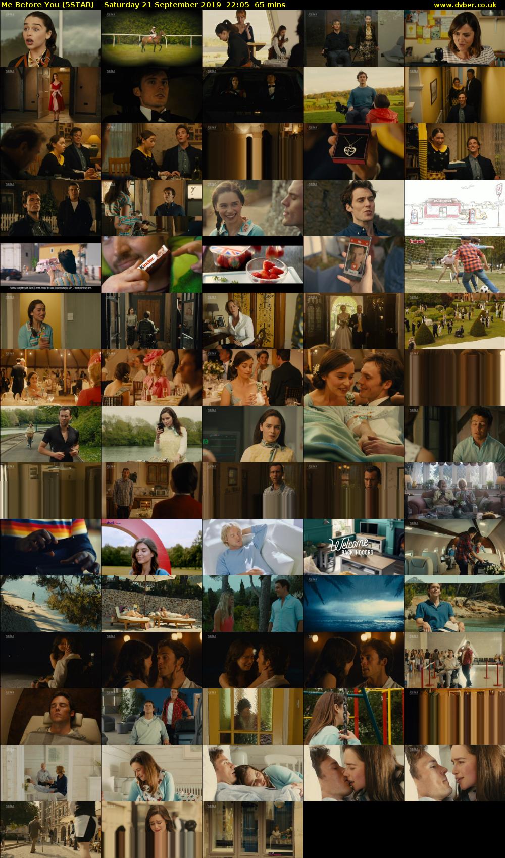Me Before You (5STAR) Saturday 21 September 2019 22:05 - 23:10