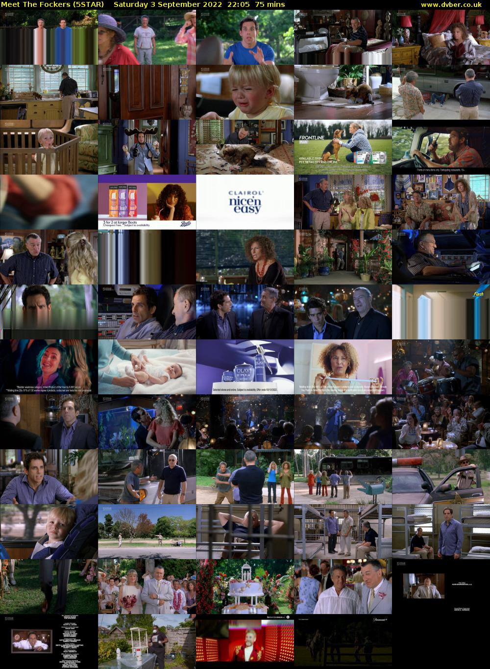 Meet The Fockers (5STAR) Saturday 3 September 2022 22:05 - 23:20