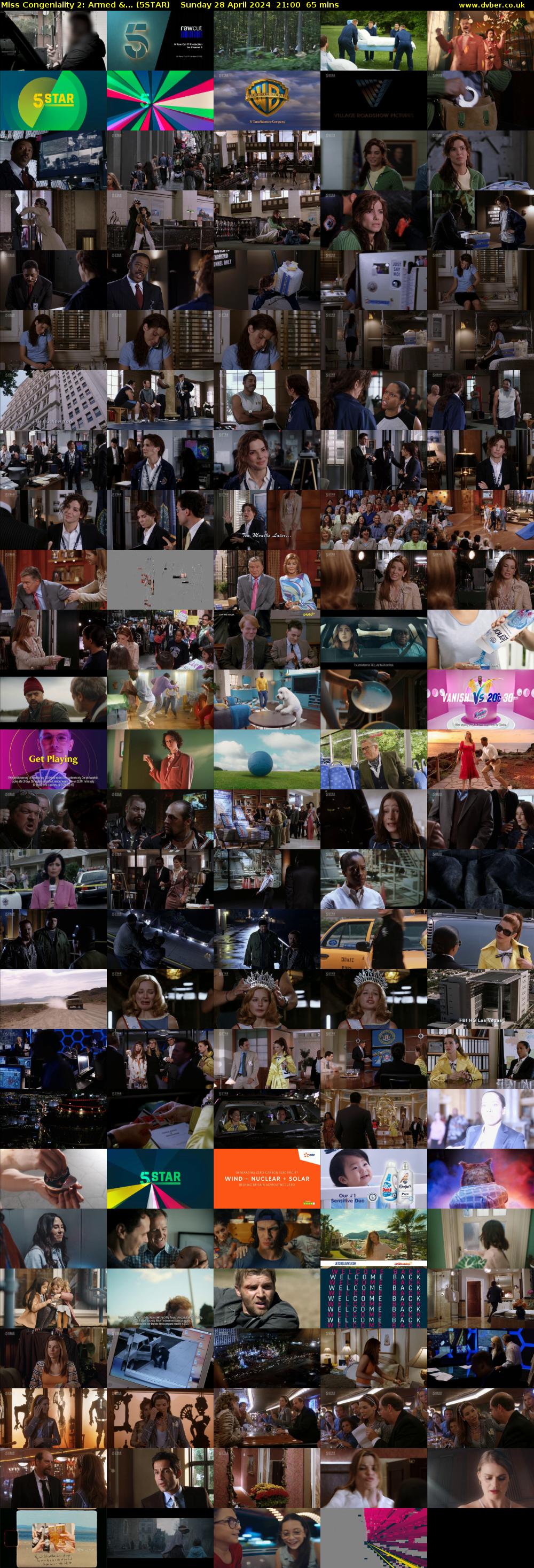Miss Congeniality 2: Armed &... (5STAR) Sunday 28 April 2024 21:00 - 22:05