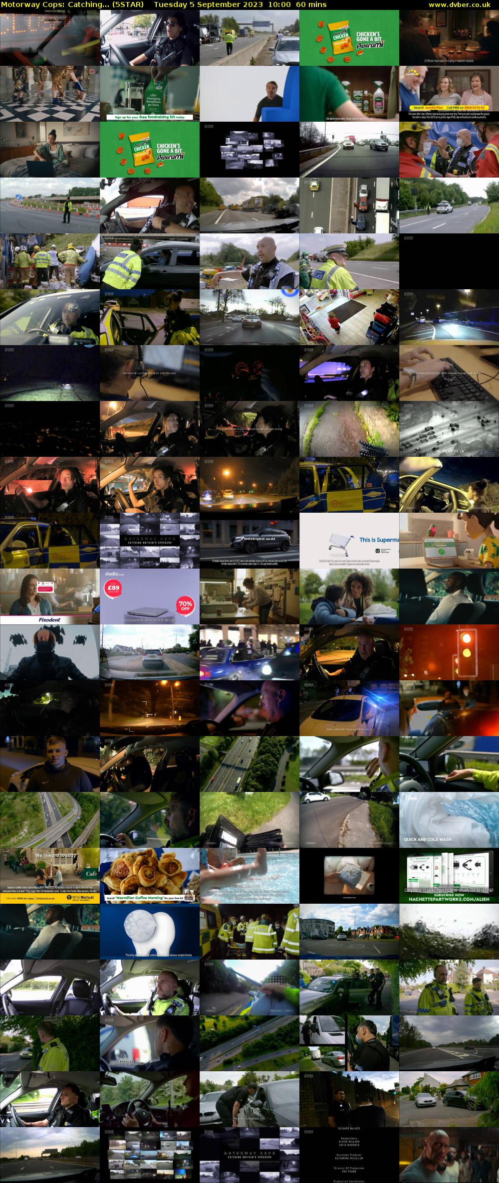 Motorway Cops: Catching... (5STAR) Tuesday 5 September 2023 10:00 - 11:00