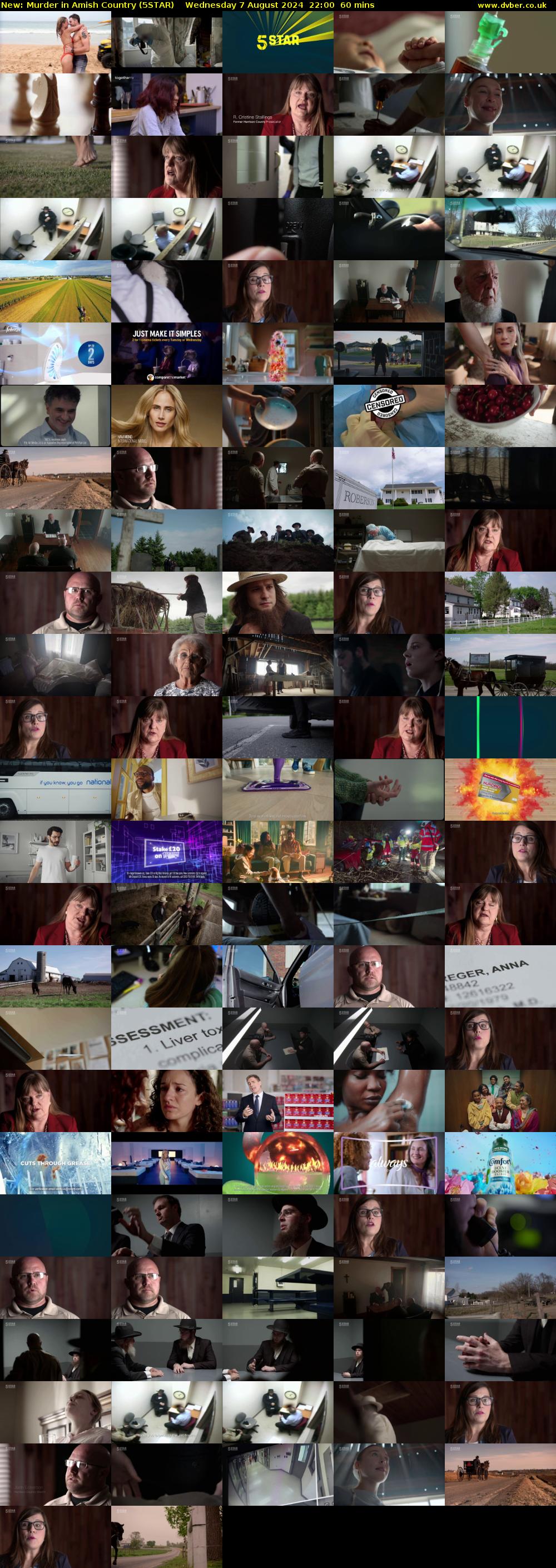 Murder in Amish Country (5STAR) Wednesday 7 August 2024 22:00 - 23:00