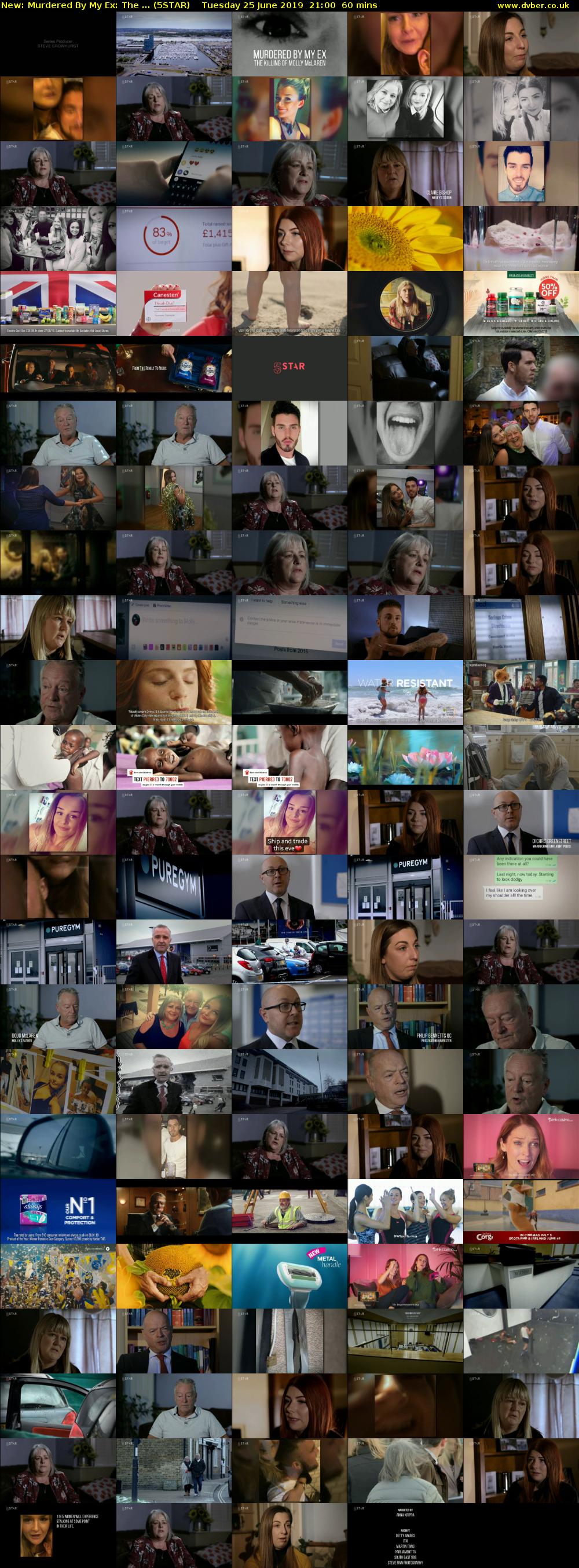 Murdered By My Ex: The ... (5STAR) Tuesday 25 June 2019 21:00 - 22:00