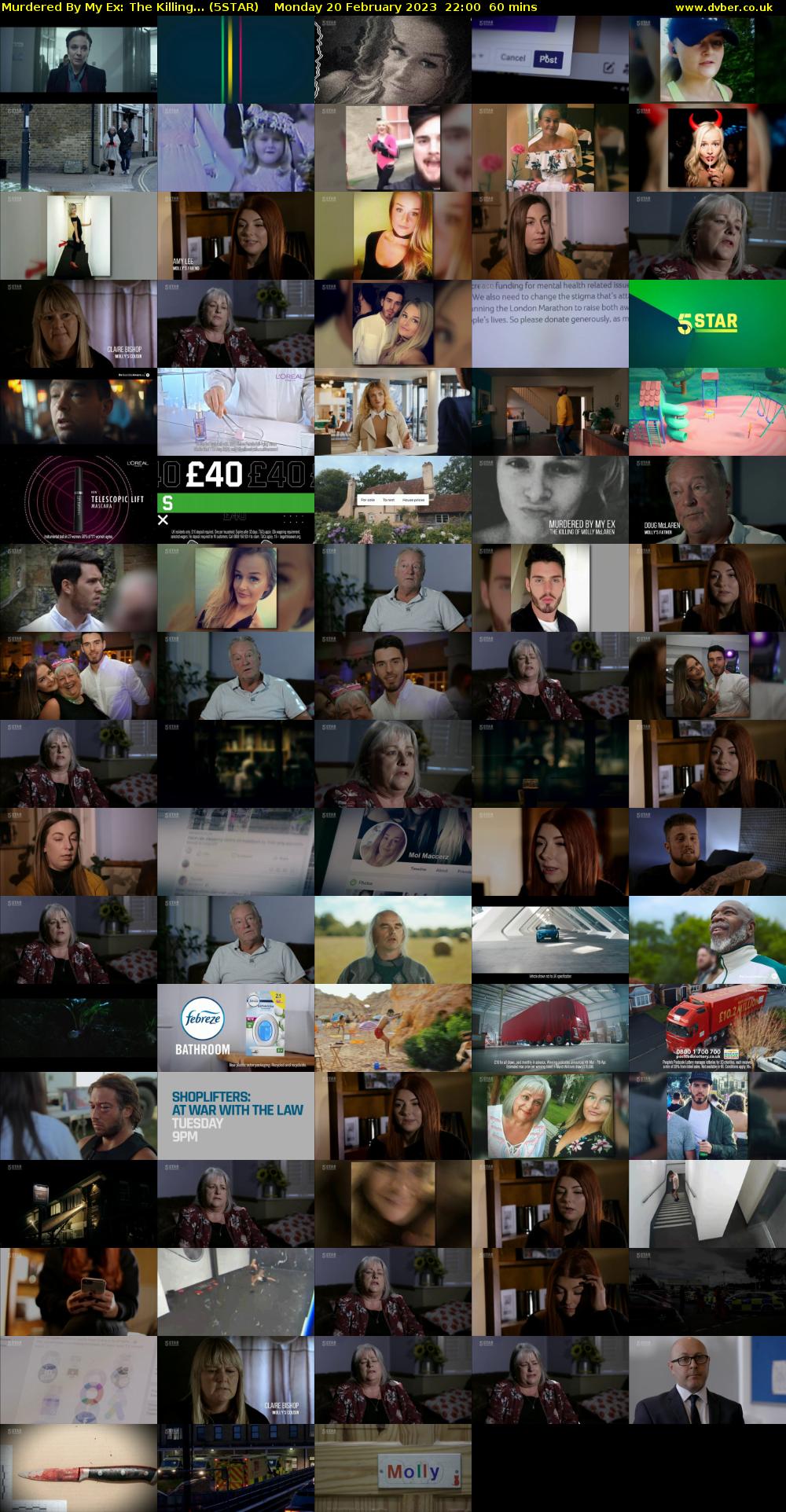 Murdered By My Ex: The Killing... (5STAR) Monday 20 February 2023 22:00 - 23:00