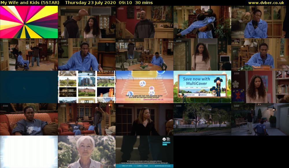 My Wife and Kids (5STAR) Thursday 23 July 2020 09:10 - 09:40