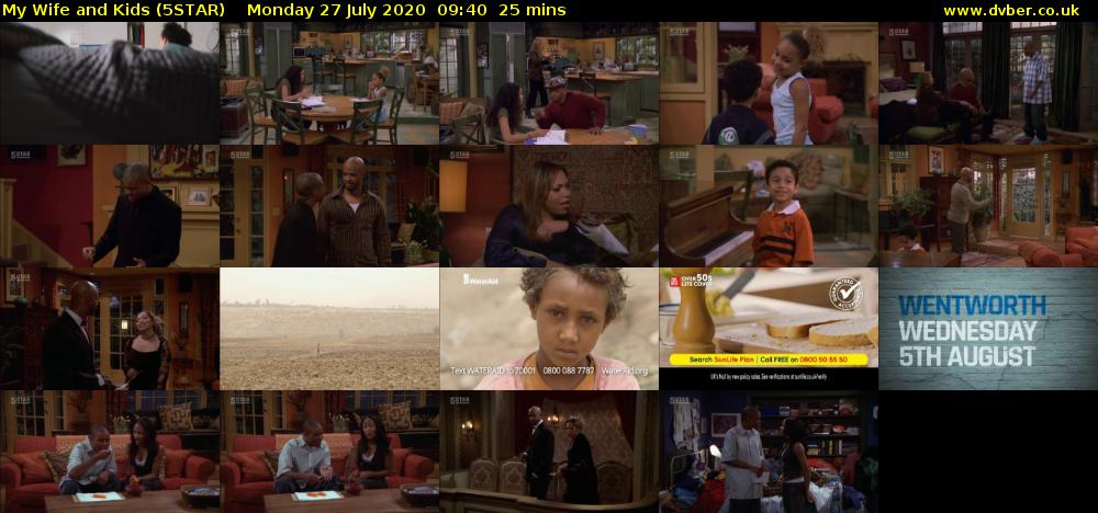 My Wife and Kids (5STAR) Monday 27 July 2020 09:40 - 10:05