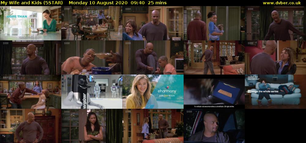 My Wife and Kids (5STAR) Monday 10 August 2020 09:40 - 10:05