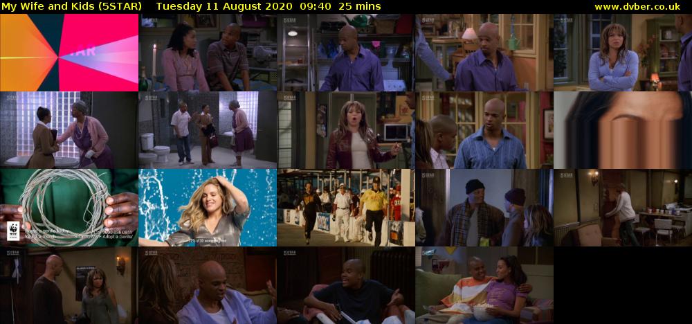 My Wife and Kids (5STAR) Tuesday 11 August 2020 09:40 - 10:05