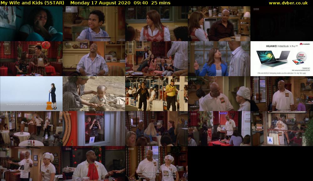 My Wife and Kids (5STAR) Monday 17 August 2020 09:40 - 10:05
