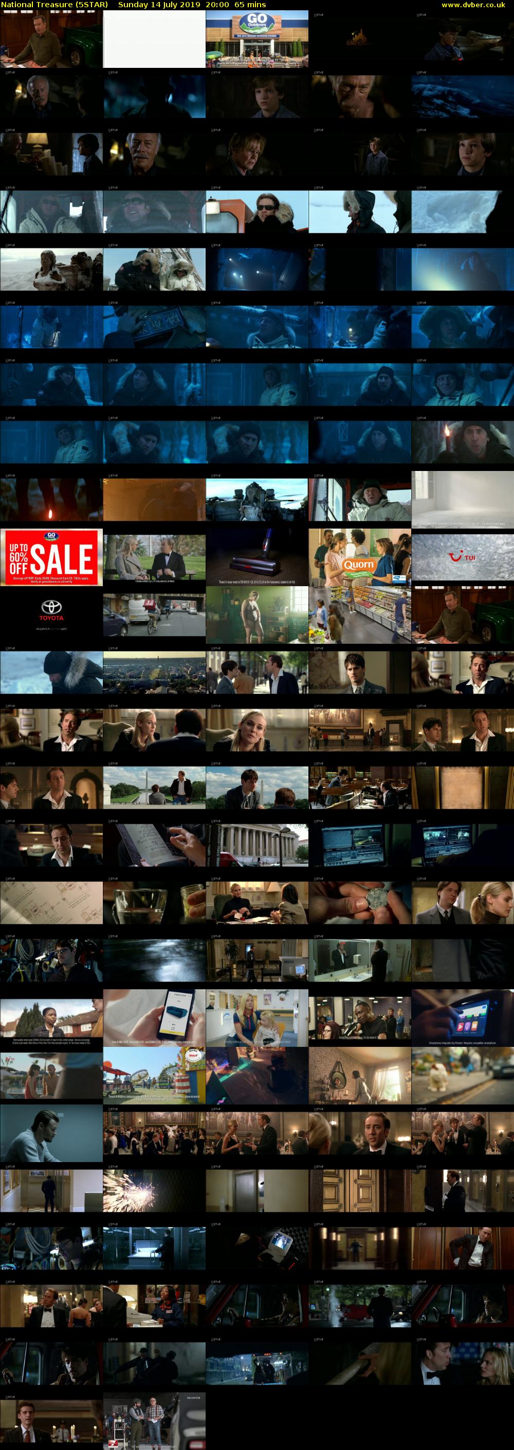 National Treasure (5STAR) Sunday 14 July 2019 20:00 - 21:05