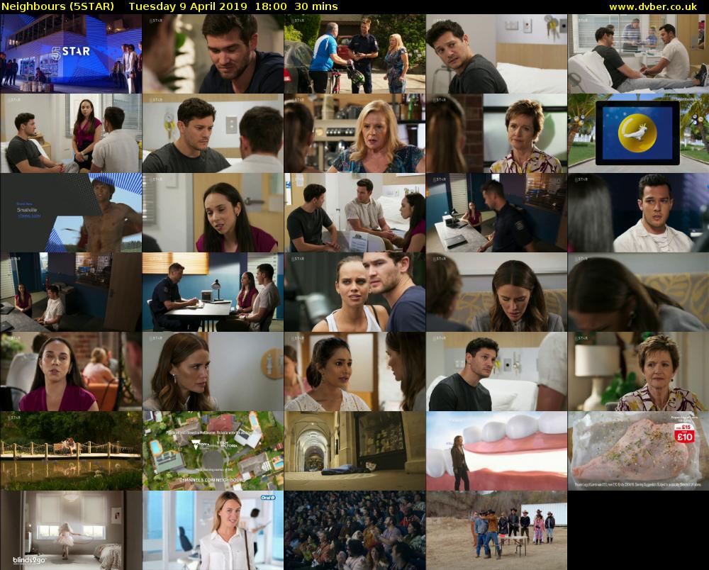 Neighbours (5STAR) Tuesday 9 April 2019 18:00 - 18:30