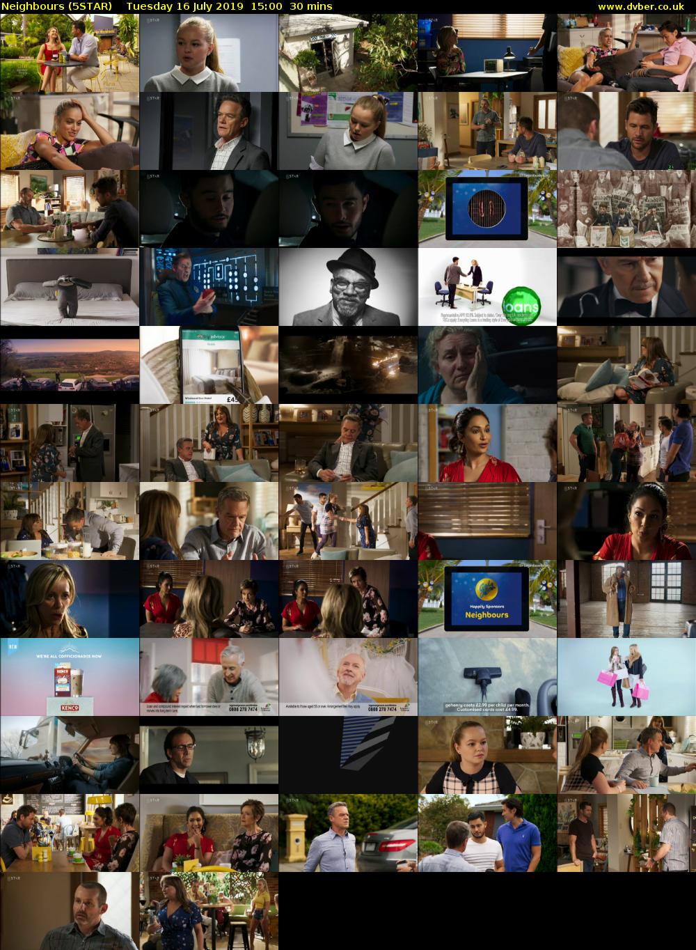 Neighbours (5STAR) Tuesday 16 July 2019 15:00 - 15:30