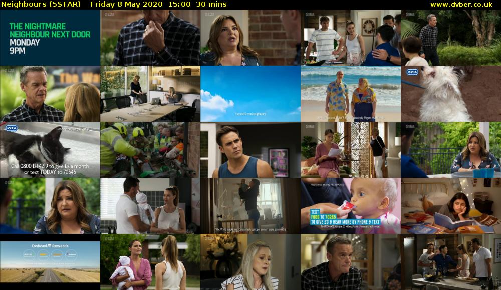 Neighbours (5STAR) Friday 8 May 2020 15:00 - 15:30