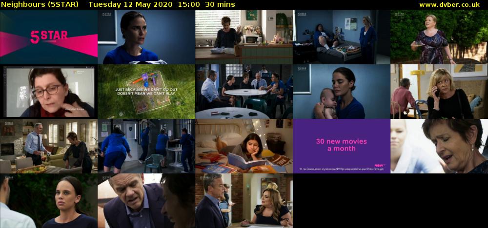 Neighbours (5STAR) Tuesday 12 May 2020 15:00 - 15:30