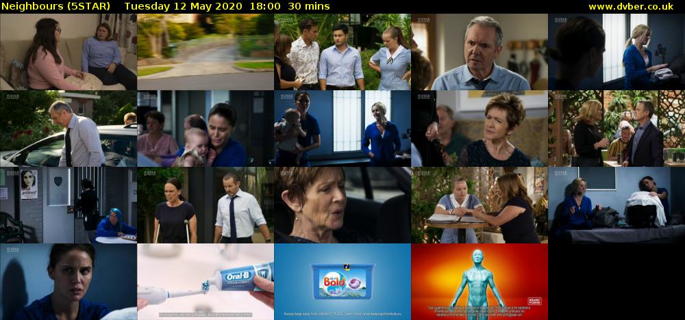 Neighbours (5STAR) Tuesday 12 May 2020 18:00 - 18:30