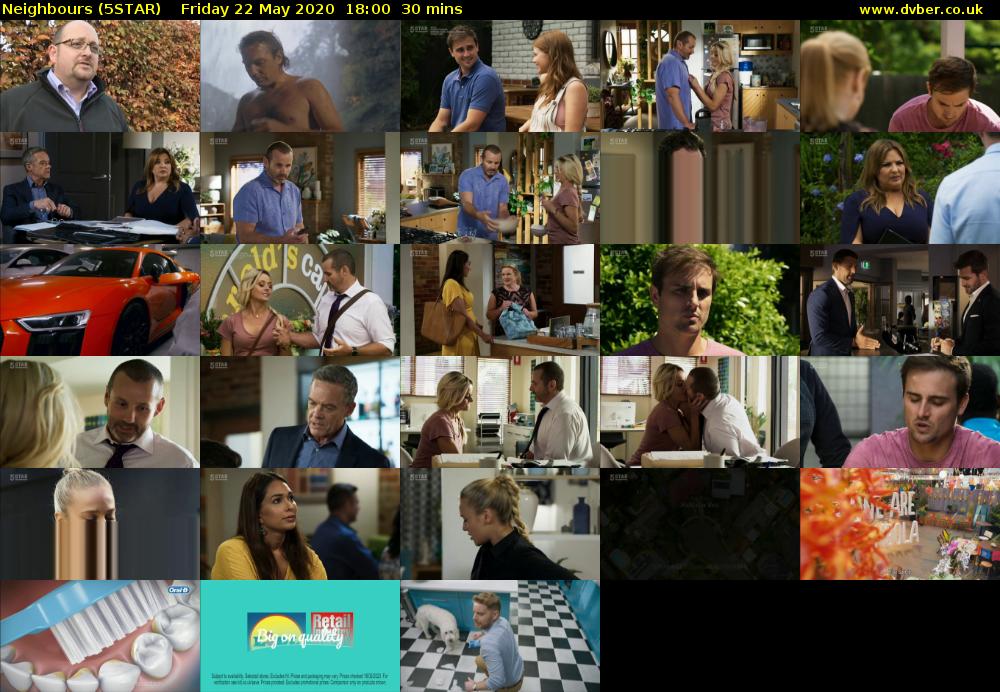 Neighbours (5STAR) Friday 22 May 2020 18:00 - 18:30