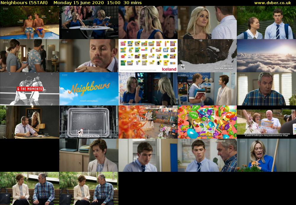 Neighbours (5STAR) Monday 15 June 2020 15:00 - 15:30