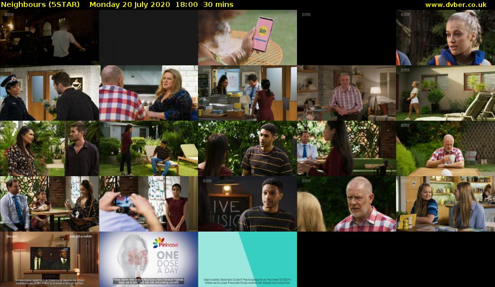 Neighbours (5STAR) Monday 20 July 2020 18:00 - 18:30