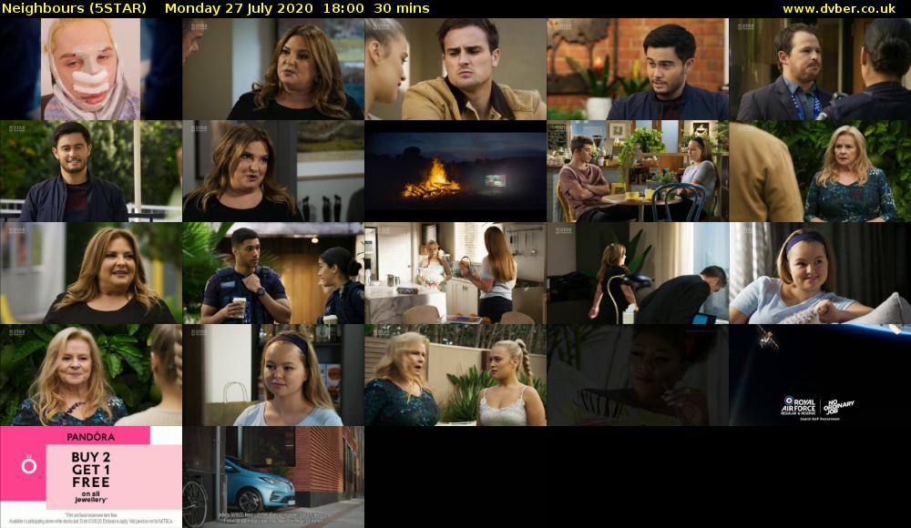 Neighbours (5STAR) Monday 27 July 2020 18:00 - 18:30