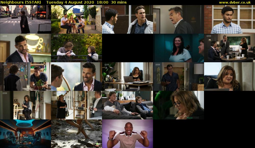Neighbours (5STAR) Tuesday 4 August 2020 18:00 - 18:30