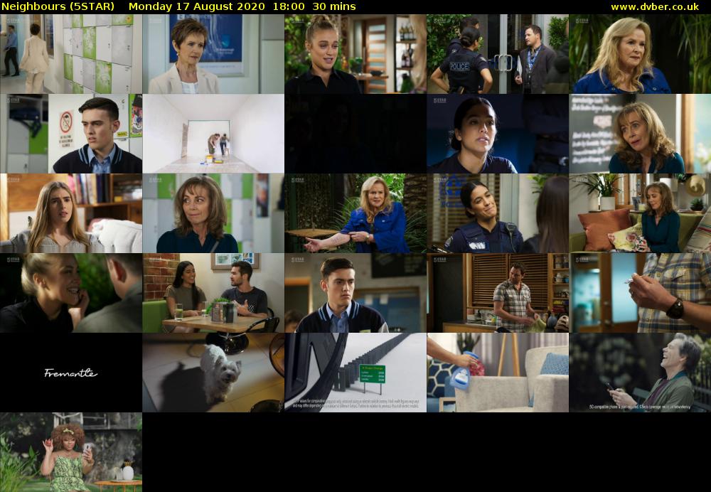 Neighbours (5STAR) Monday 17 August 2020 18:00 - 18:30