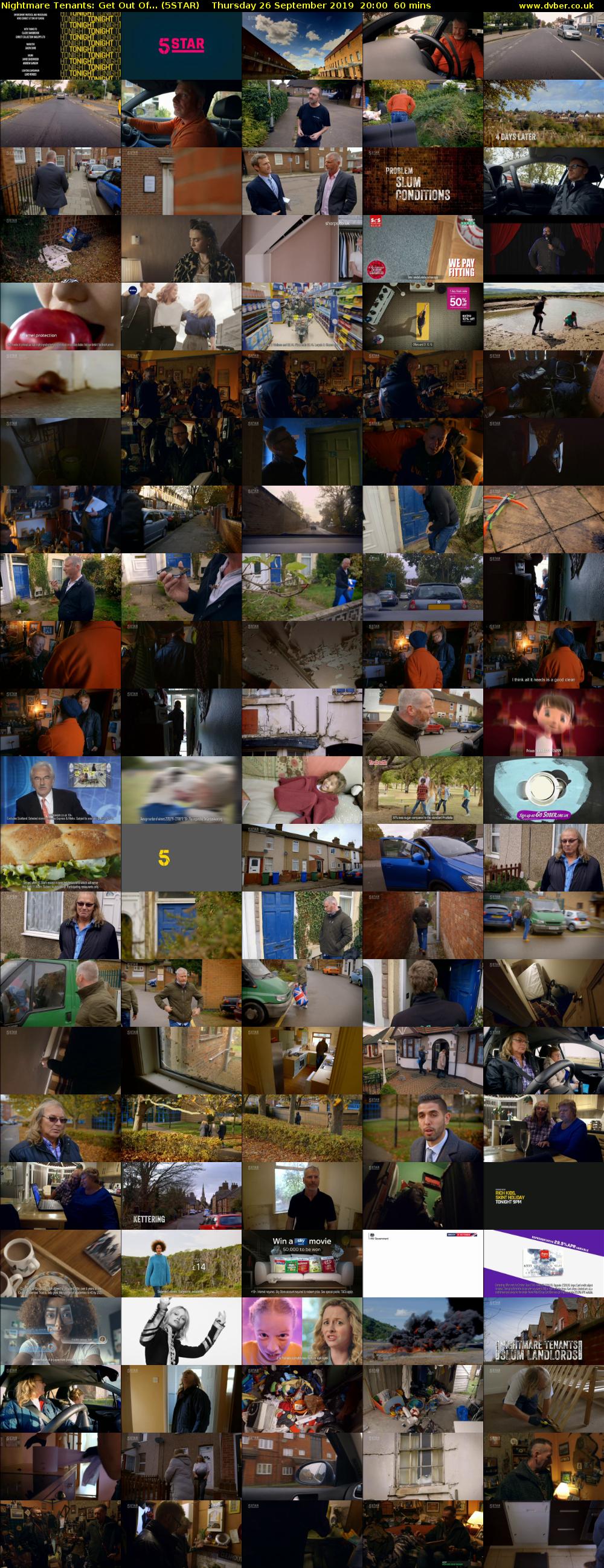 Nightmare Tenants: Get Out Of... (5STAR) Thursday 26 September 2019 20:00 - 21:00