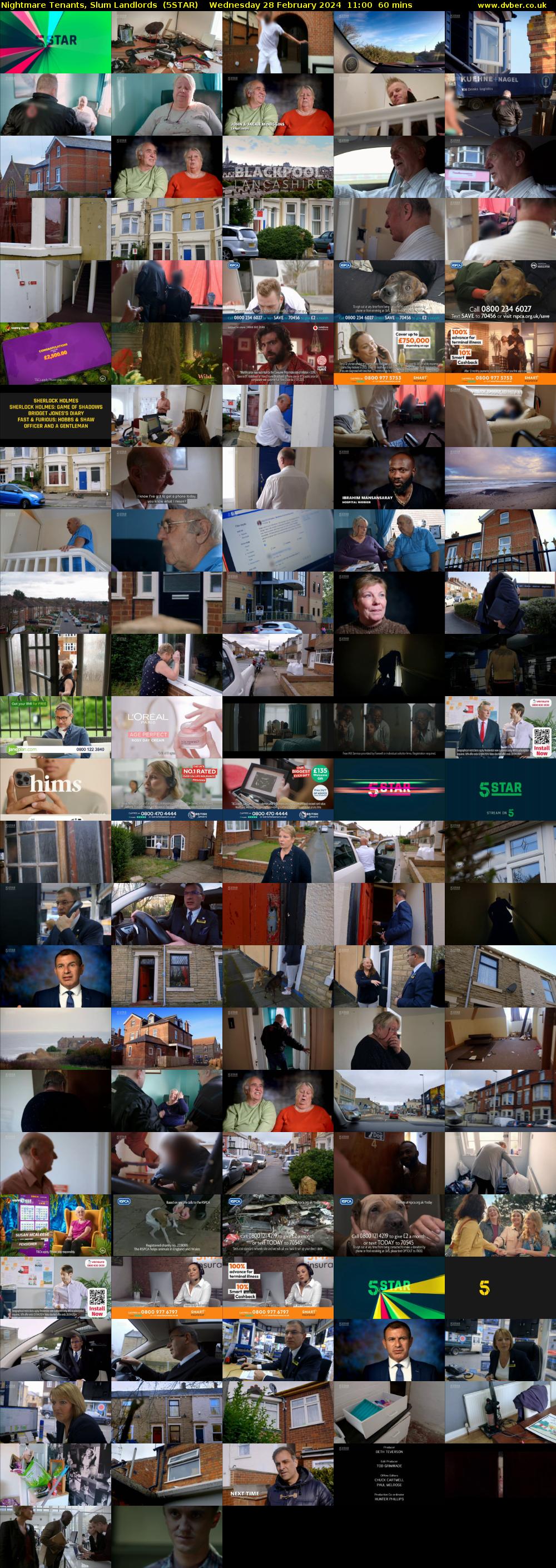 Nightmare Tenants, Slum Landlords  (5STAR) Wednesday 28 February 2024 11:00 - 12:00
