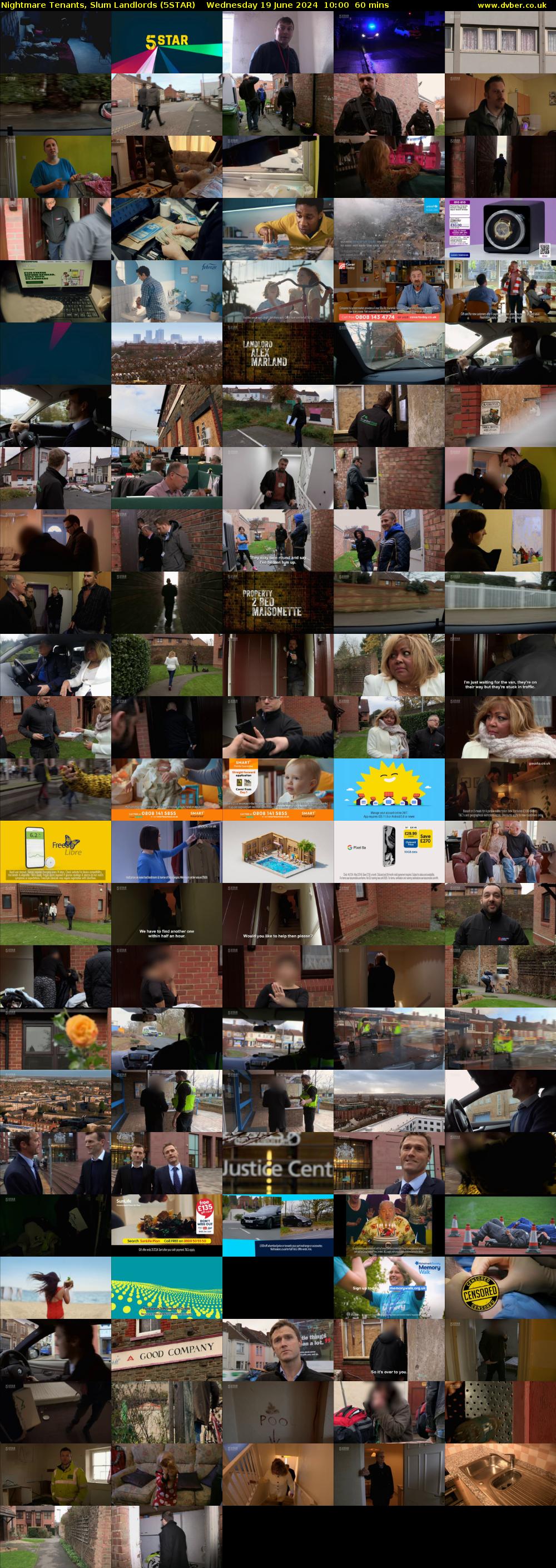 Nightmare Tenants, Slum Landlords (5STAR) Wednesday 19 June 2024 10:00 - 11:00