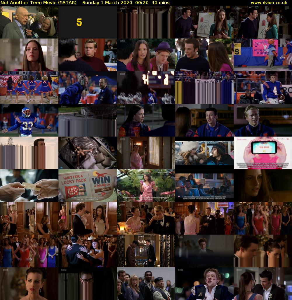 Not Another Teen Movie (5STAR) Sunday 1 March 2020 00:20 - 01:00