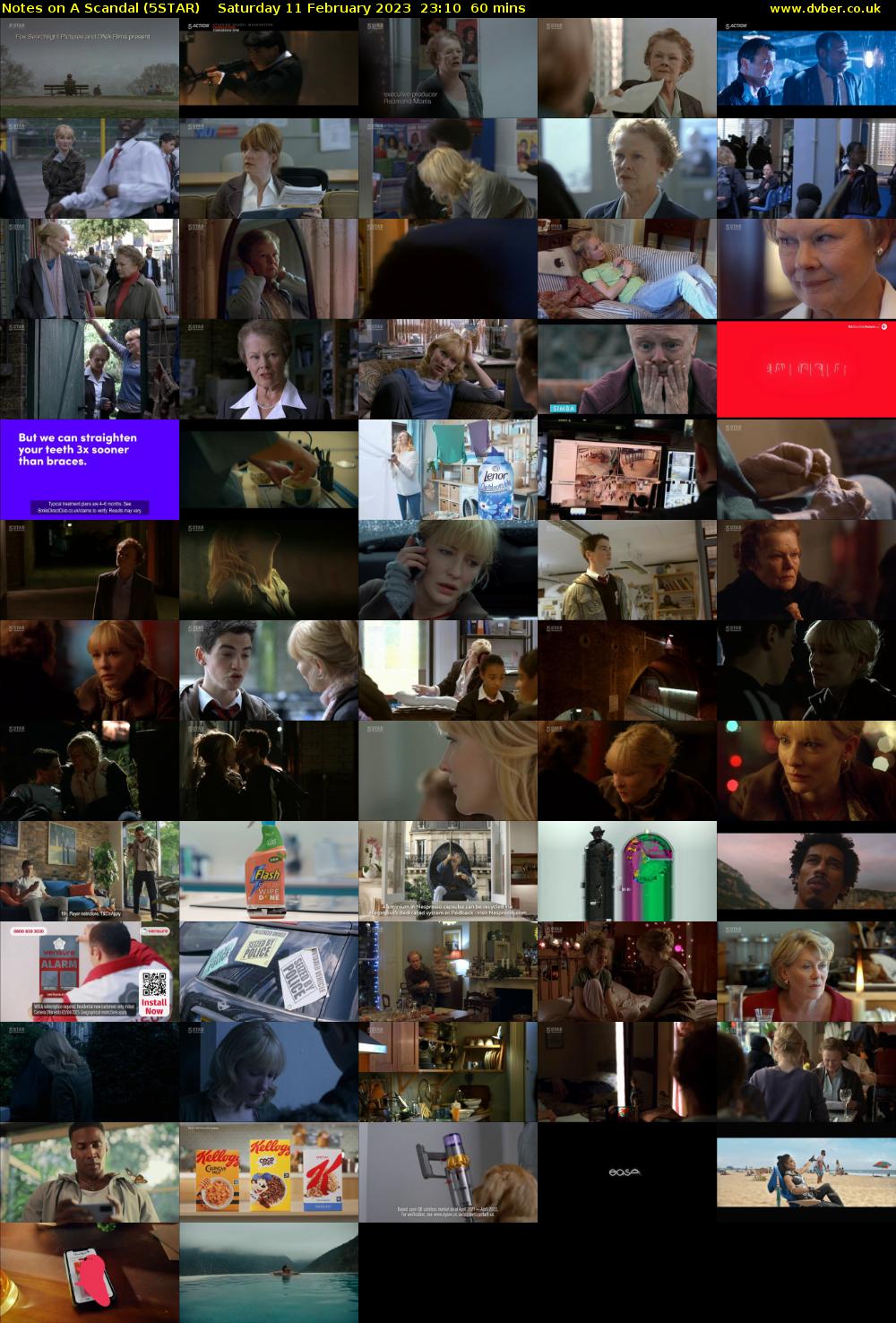 Notes on A Scandal (5STAR) Saturday 11 February 2023 23:10 - 00:10
