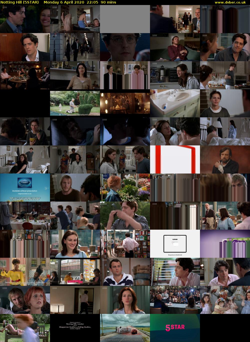 Notting Hill (5STAR) Monday 6 April 2020 22:05 - 23:35