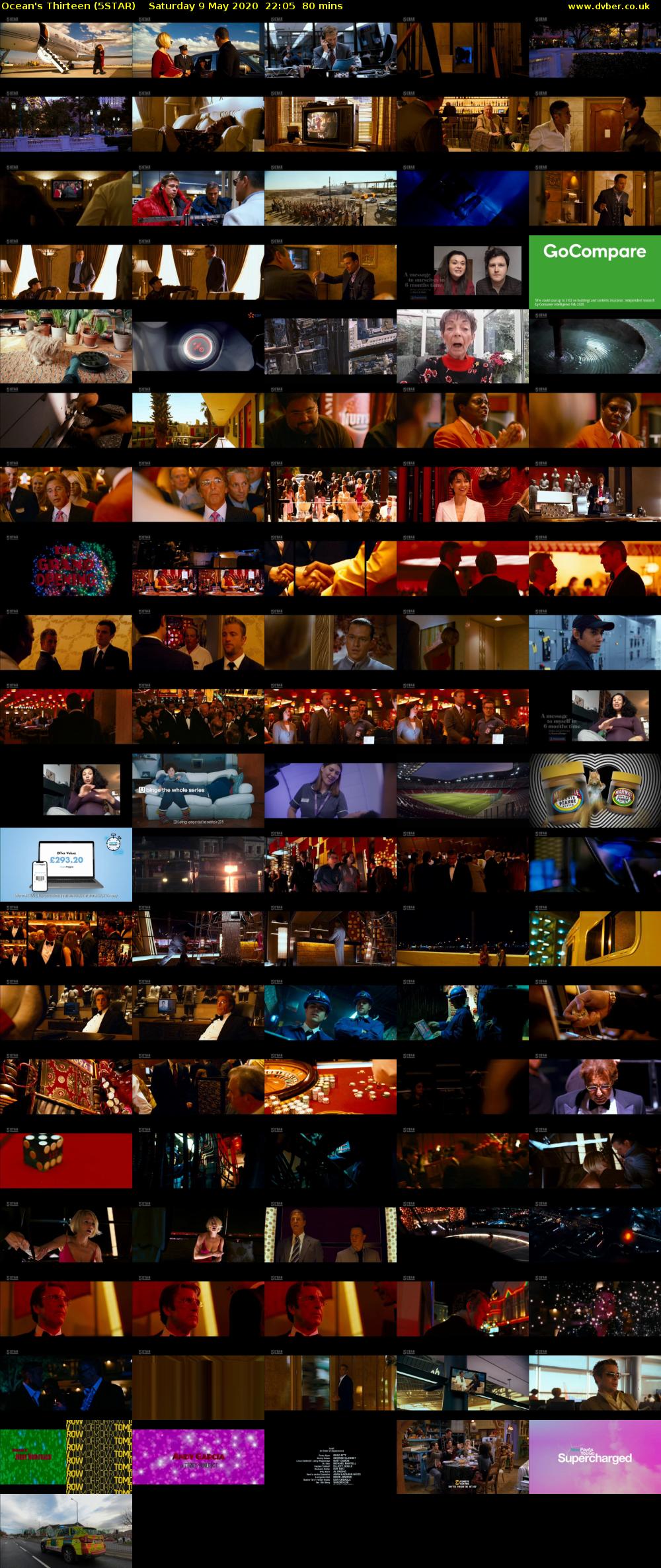 Ocean's Thirteen (5STAR) Saturday 9 May 2020 22:05 - 23:25