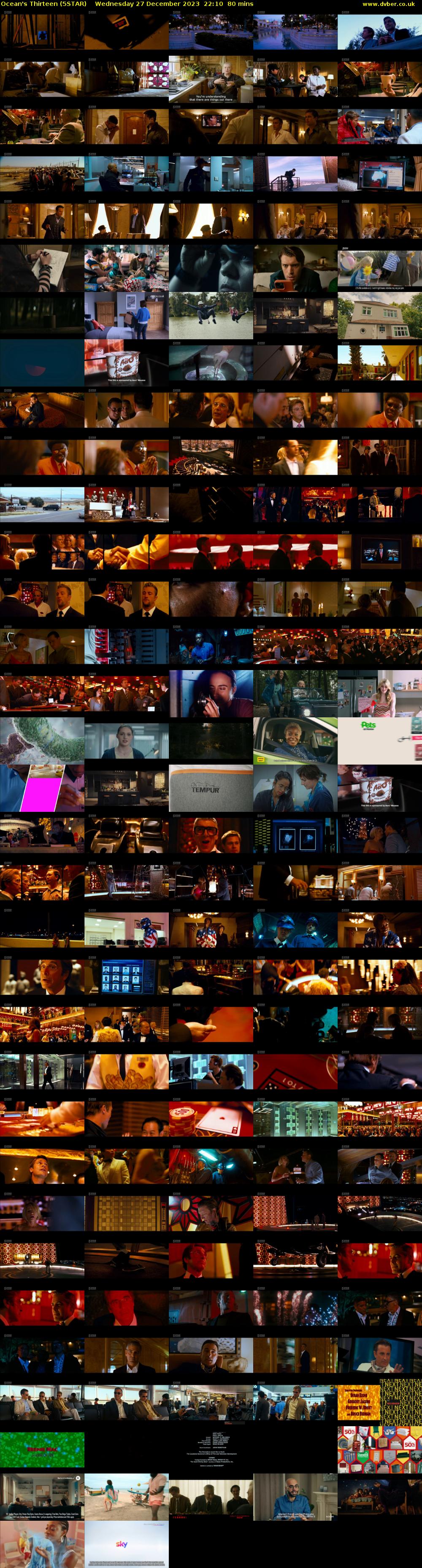 Ocean's Thirteen (5STAR) Wednesday 27 December 2023 22:10 - 23:30