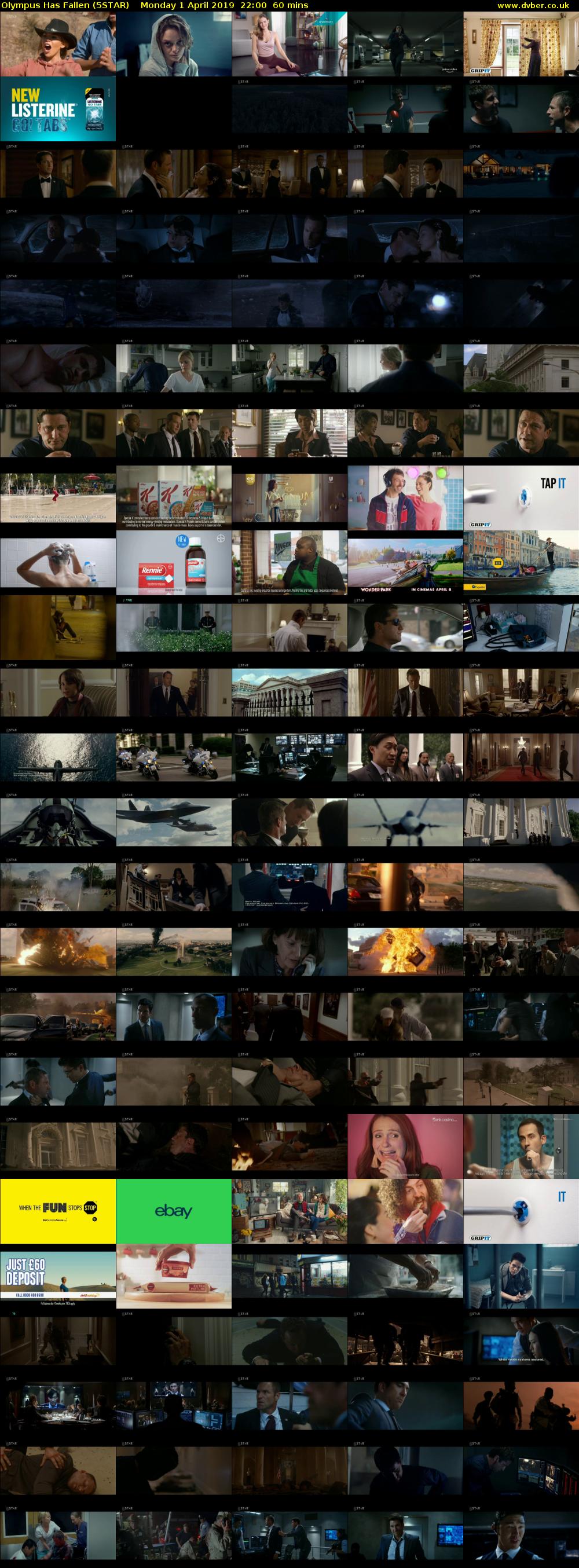 Olympus Has Fallen (5STAR) Monday 1 April 2019 22:00 - 23:00