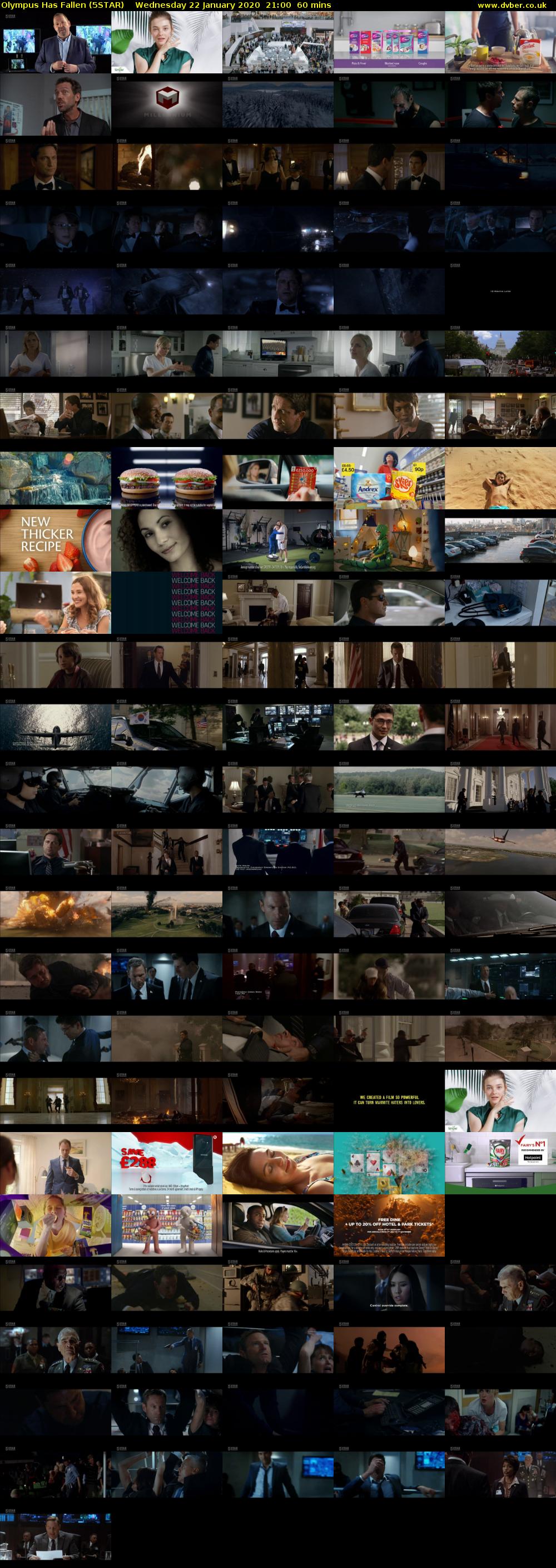 Olympus Has Fallen (5STAR) Wednesday 22 January 2020 21:00 - 22:00