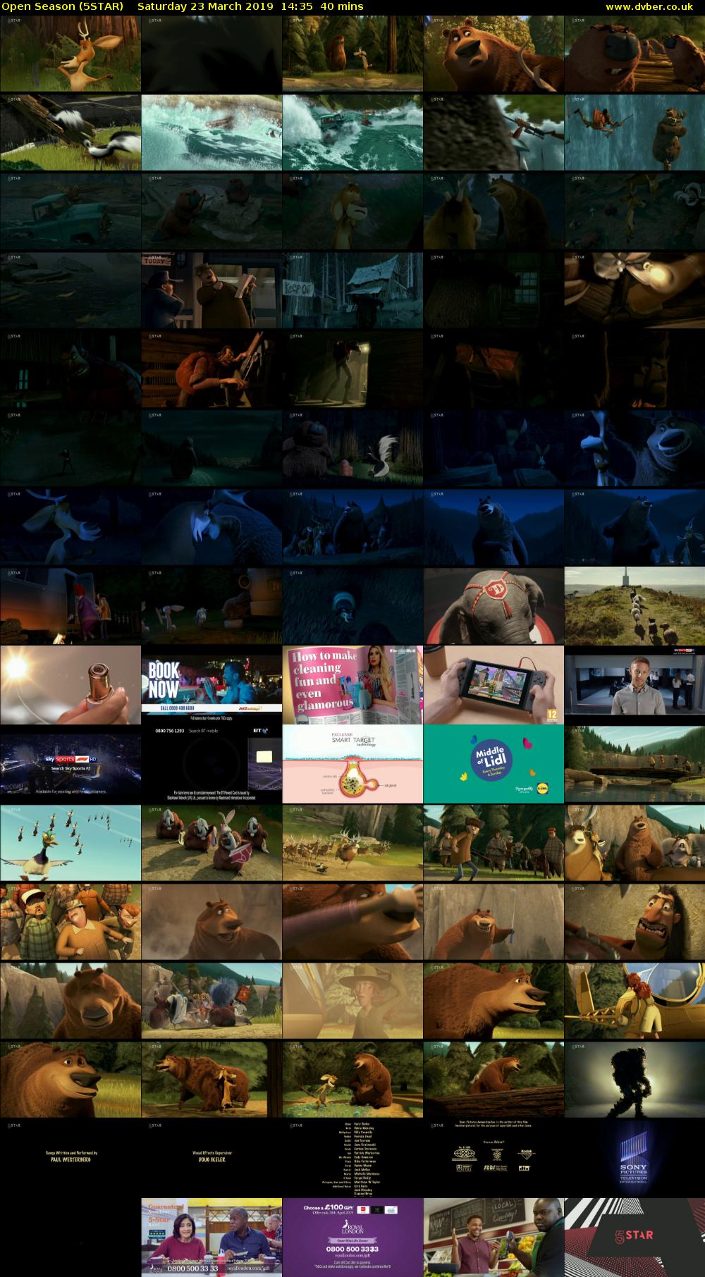 Open Season (5STAR) Saturday 23 March 2019 14:35 - 15:15