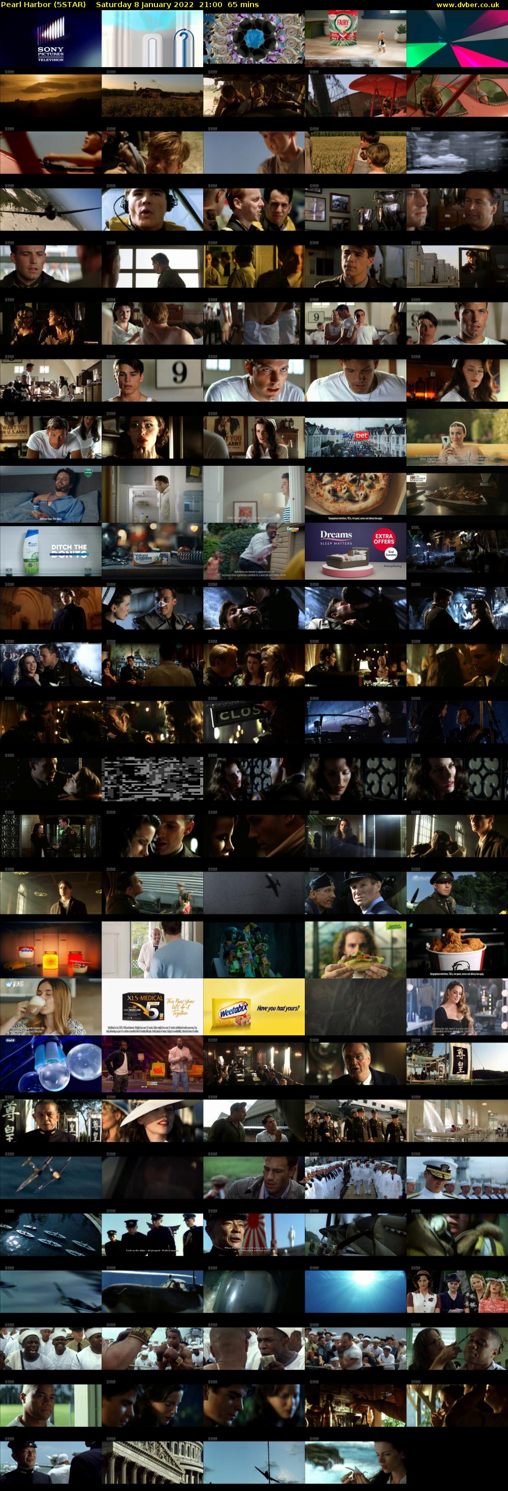 Pearl Harbor (5STAR) Saturday 8 January 2022 21:00 - 22:05
