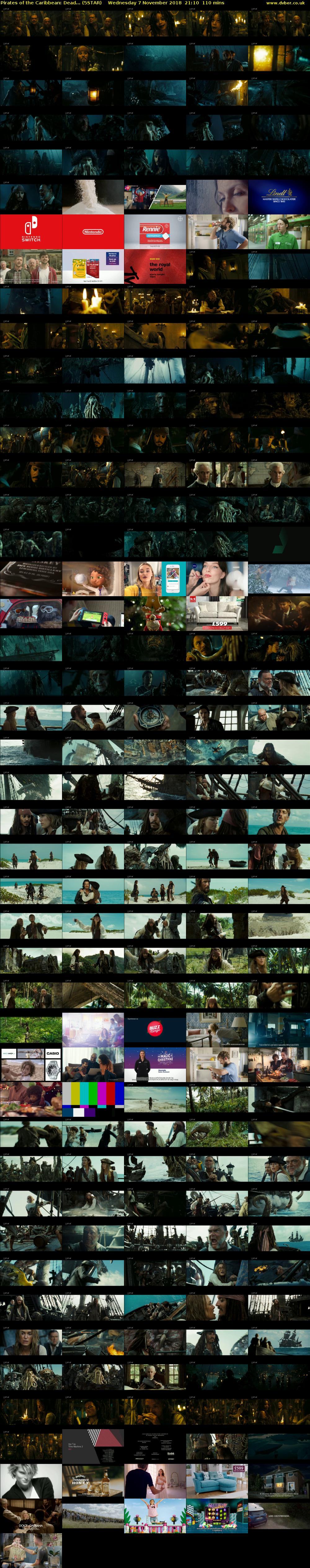 Pirates of the Caribbean: Dead... (5STAR) Wednesday 7 November 2018 21:10 - 23:00