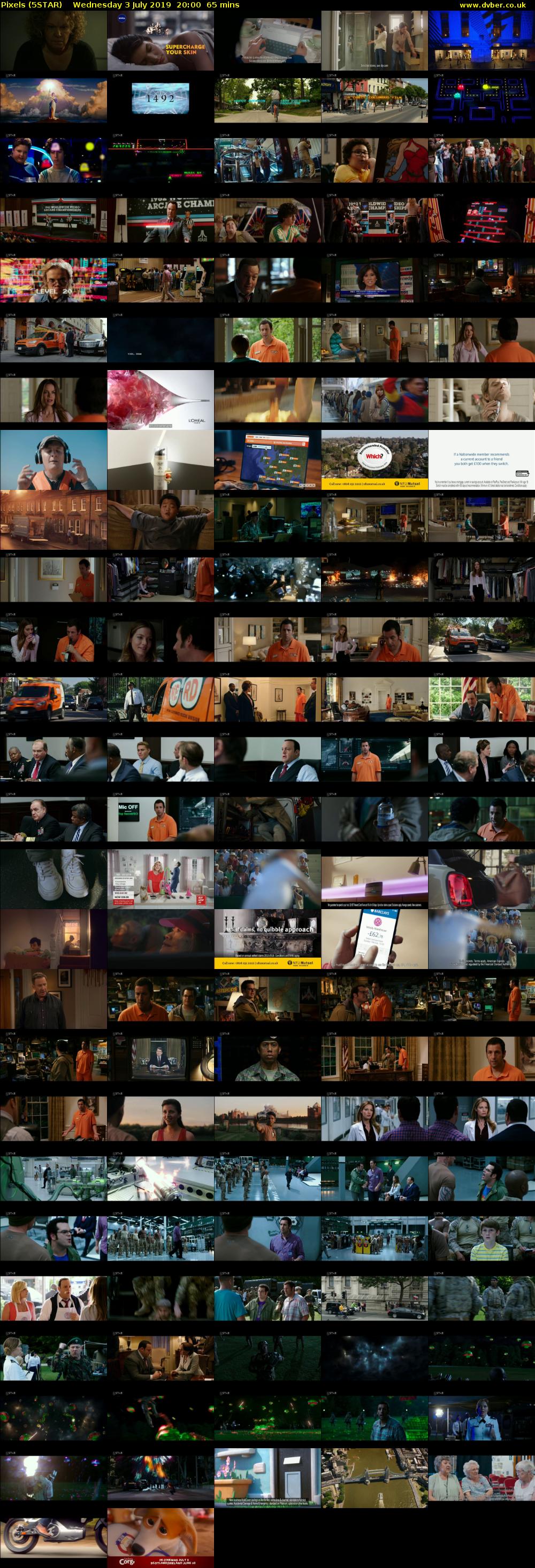 Pixels (5STAR) Wednesday 3 July 2019 20:00 - 21:05