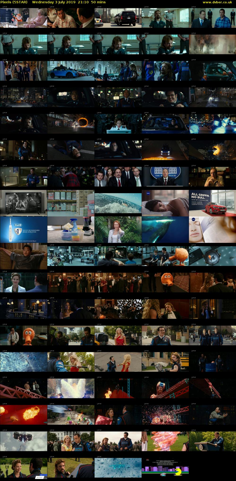 Pixels (5STAR) Wednesday 3 July 2019 21:10 - 22:00