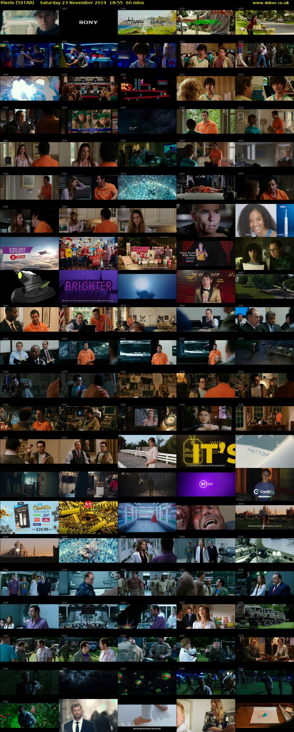 Pixels (5STAR) Saturday 23 November 2019 18:55 - 19:55
