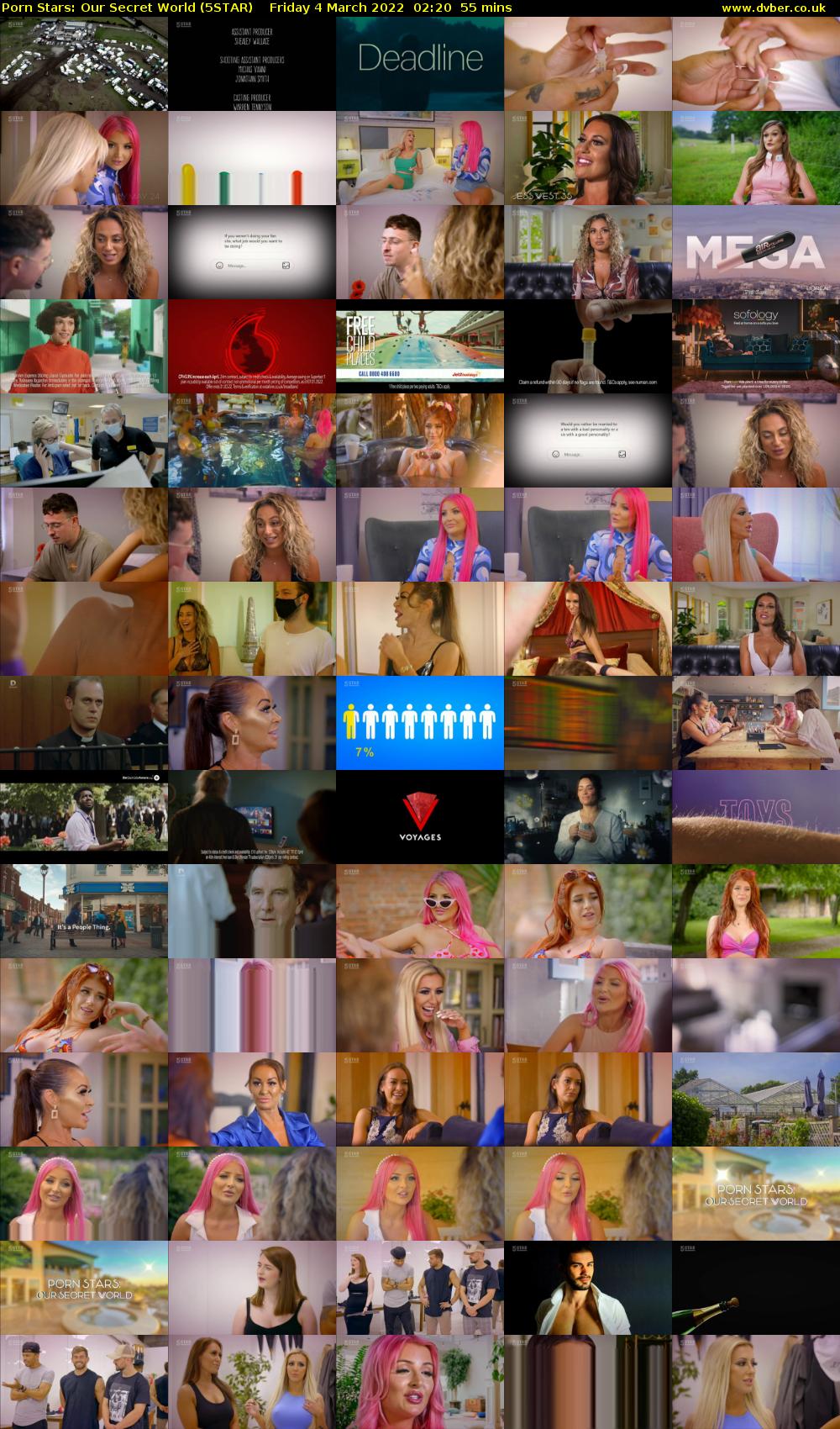 Porn Stars: Our Secret World (5STAR) Friday 4 March 2022 02:20 - 03:15