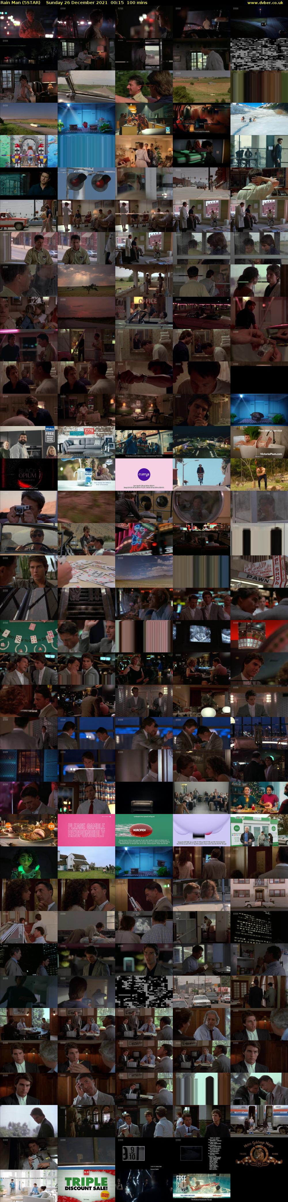 Rain Man (5STAR) Sunday 26 December 2021 00:15 - 01:55