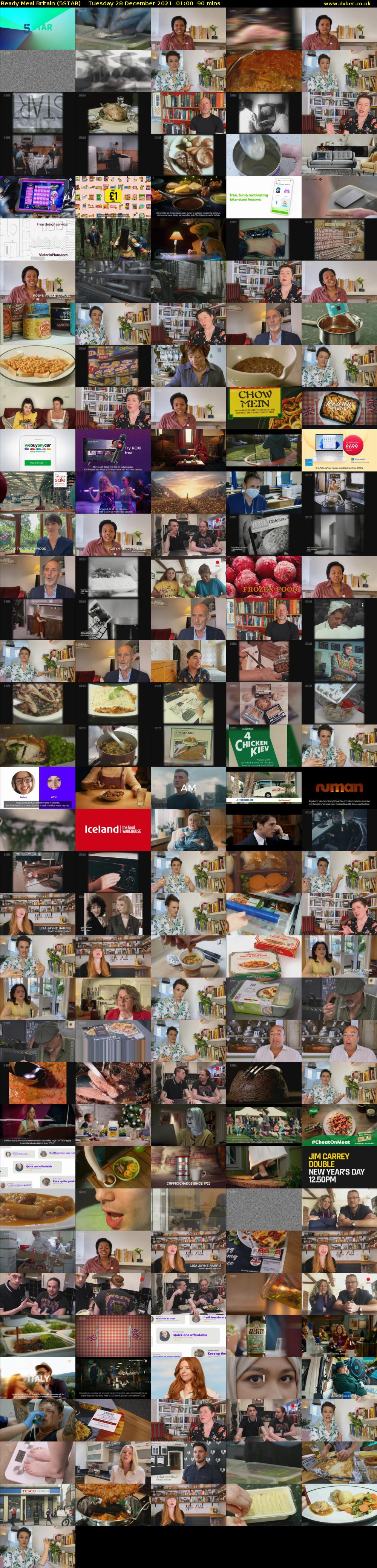 Ready Meal Britain (5STAR) Tuesday 28 December 2021 01:00 - 02:30