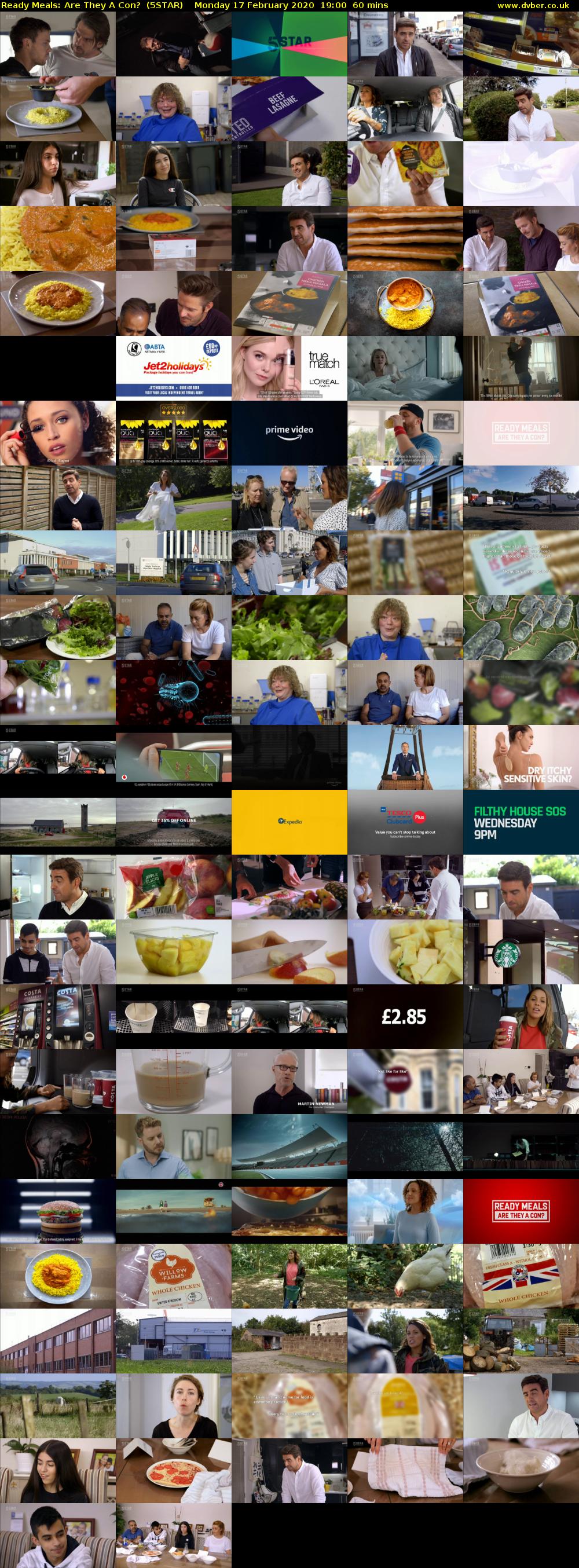 Ready Meals: Are They A Con?  (5STAR) Monday 17 February 2020 19:00 - 20:00