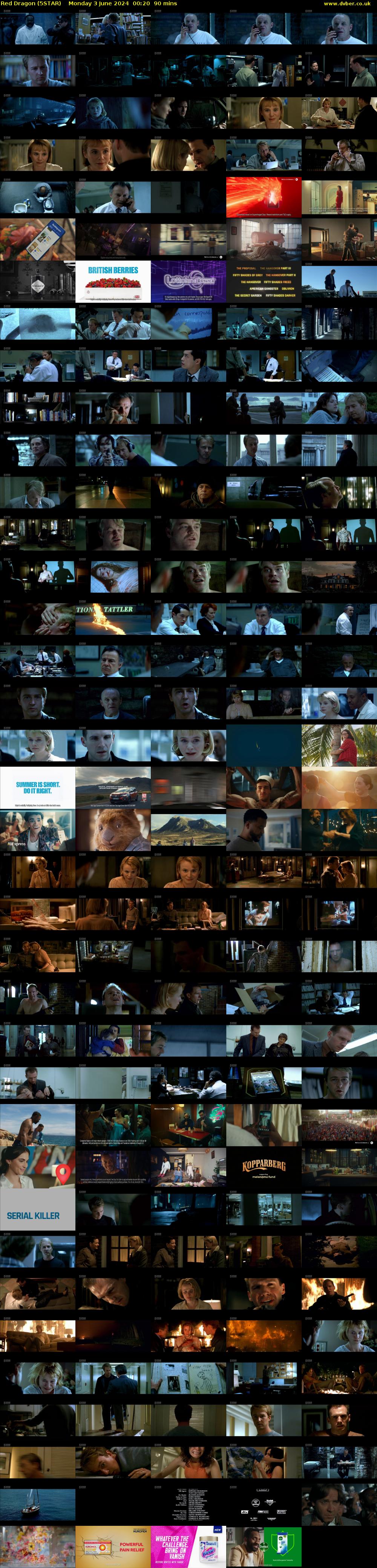 Red Dragon (5STAR) Monday 3 June 2024 00:20 - 01:50