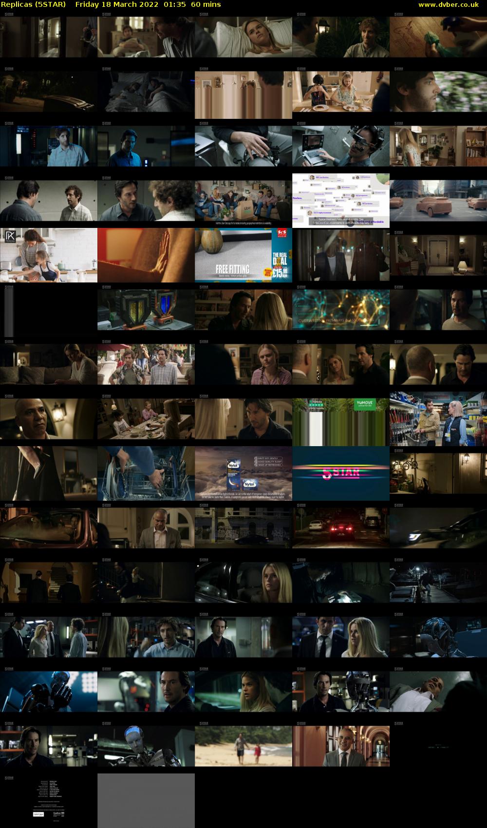 Replicas (5STAR) Friday 18 March 2022 01:35 - 02:35