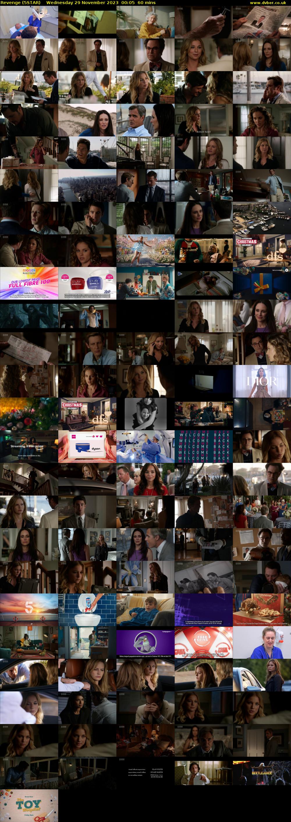 Revenge (5STAR) Wednesday 29 November 2023 00:05 - 01:05