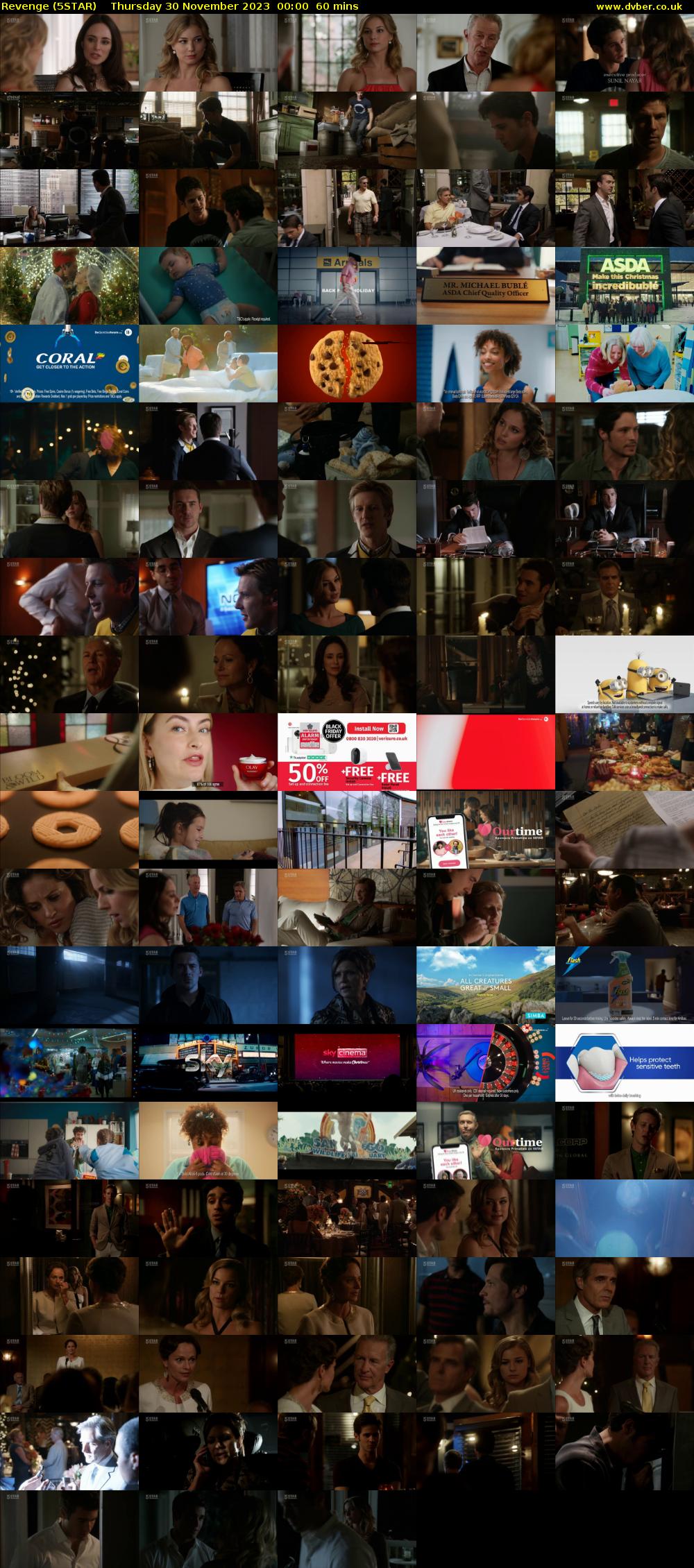 Revenge (5STAR) Thursday 30 November 2023 00:00 - 01:00